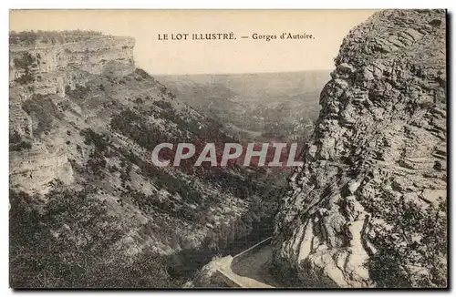 Le Lot Cartes postales Gorges d&#39Autoire