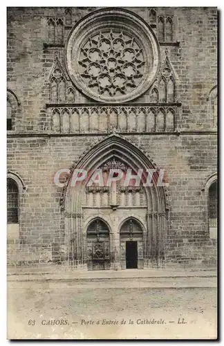 Cahors Cartes postales Porte d&#39entree de la cathedrale