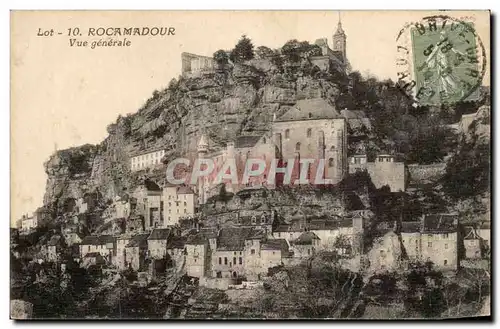 Rocamadour Cartes postales Vue generale