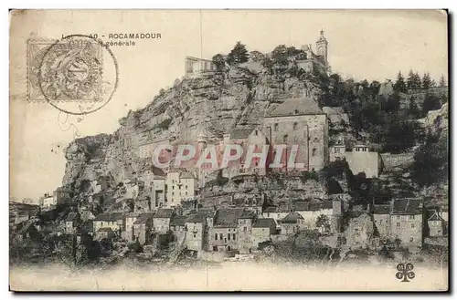 Rocamadour Cartes postales Vue generale