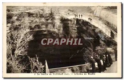 Padirac Cartes postales L&#39orifice du gouffre