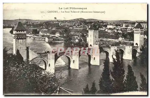 Cahors Cartes postales Le pont Valentre