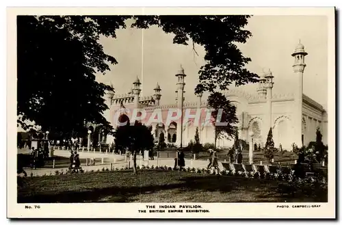 Grande Bretagne Great BRitain Cartes postales Exhibition 1924 the indian pavillon