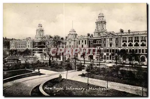 Grande Bretagne Great BRitain Ansichtskarte AK Manchester New Royal infirmary