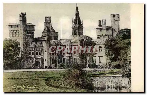 Grande Bretagne Great BRitain Cartes postales CArdiff castle