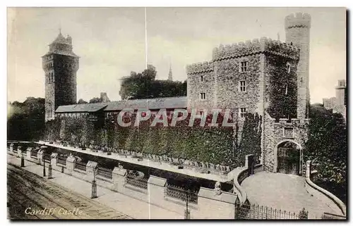 Grande Bretagne Great BRitain Cartes postales CArdiff castle