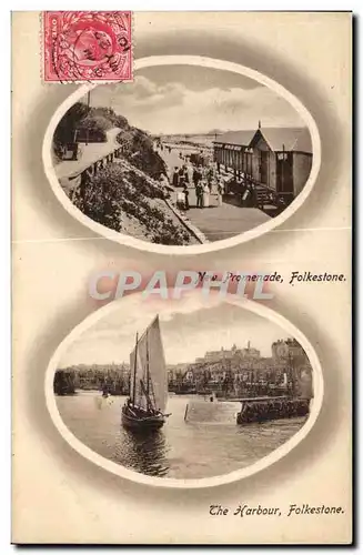 Grande Bretagne Great BRitain Ansichtskarte AK Folkestone