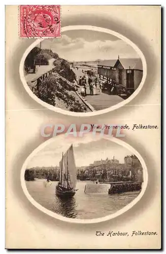 Grande Bretagne Great BRitain Cartes postales Folkestone