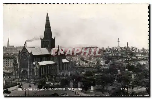 Grande Bretagne Great BRitain Ansichtskarte AK the cathedral and metropolis Glasgow