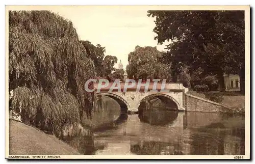 Grande Bretagne Great BRitain Ansichtskarte AK Cambridge TRinity college