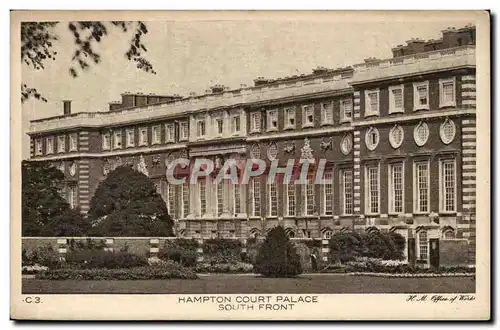 Grande Bretagne Great Britain Ansichtskarte AK Hampton court Palace South front
