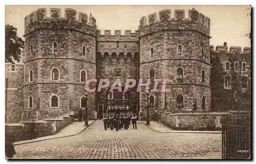 Grande Bretagne Great britain Cartes postales Windsor castle Herny VIII Castle