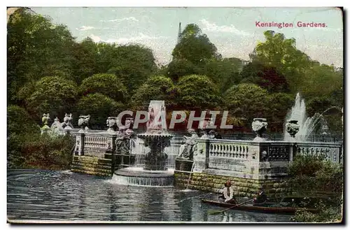 Grande Bretagne Great britain Cartes postales Kensington gardens