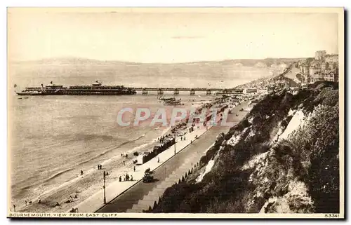 Grande Bretagne Cartes postales View from EAst cliff