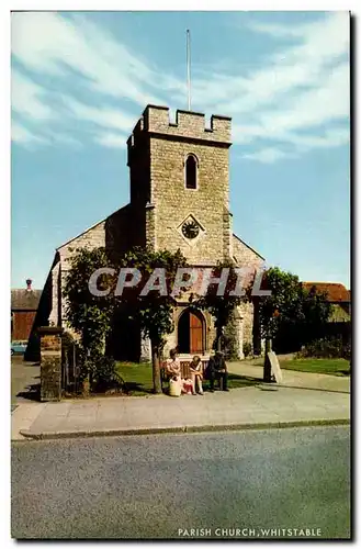 Grande Bretagne Ansichtskarte AK Parish church Whistable