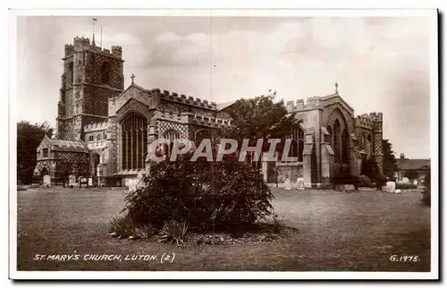 Grande Bretagne Cartes postales St mary&#39s church Lufton