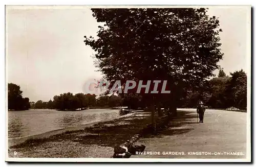 Great Britain Riverside Gardens Kingston on Thames Cartes postales