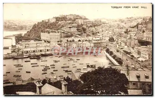 Great Britain Cartes postales Torquay from Vane Hill