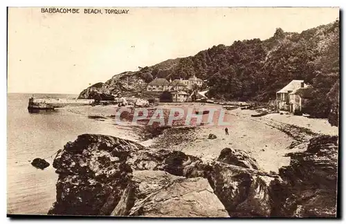 Great Britain Cartes postales Torquay Babbacombe Beach