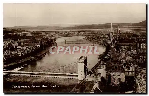 Great Britain Ansichtskarte AK Inverness from the castle