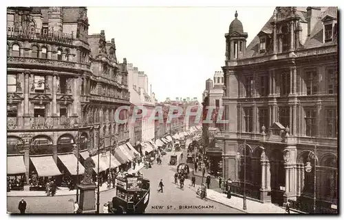 Great Britain Cartes postales New St Birmingham