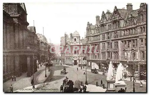 Great Britain Cartes postales Colmore Row Birmingham