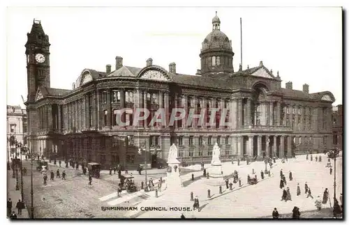 Great Britain Ansichtskarte AK Council House Birmingham