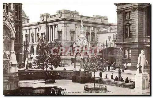 Great Britain Cartes postales Chamberlain Square Birmingham