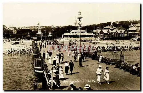 Great Britain Cartes postales Bournemouth from the Pier