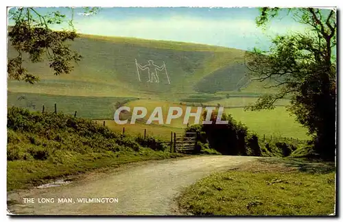 Great Britain Cartes postales The long man Wilmington