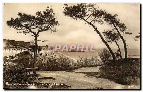 Great Britain Cartes postales Pier from Durley Chine Bournemouth