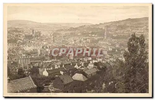 Grande Bretagne Great BRitain Ansichtskarte AK General view of Bath