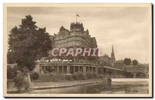 Grande Bretagne Great BRitain Cartes postales The Empire Hotel Bath