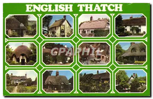 Grande Bretagne Great BRitain Cartes postales moderne English Thatch