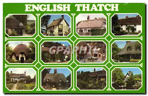 Grande Bretagne Great BRitain Moderne Karte English Thatch