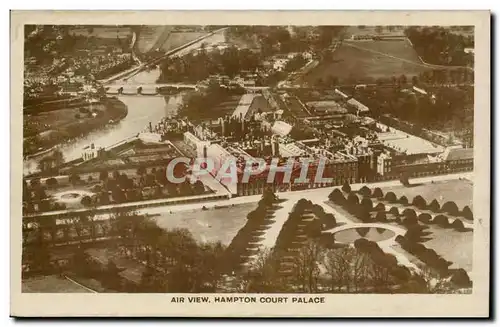 Grande Bretagne Great BRitain Ansichtskarte AK air view Hampton Court palace