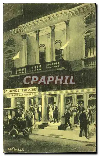 Grande Bretagne Great BRitain Cartes postales Londres london St James theatre