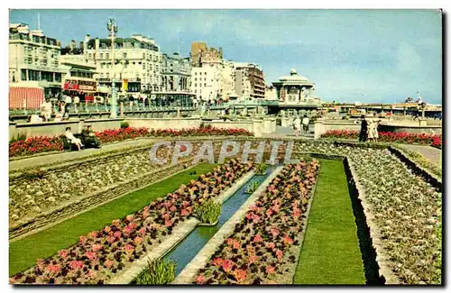 Grande Bretagne Grande Bretagne Cartes postales The sunken gardens Sea Front Brighton