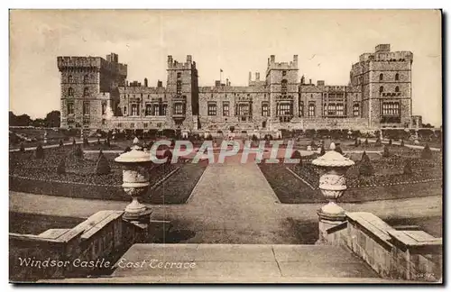 Grande Bretagne Grande Bretagne Ansichtskarte AK Windsor castle East terrace