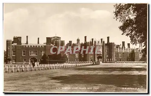 Grande Bretagne Grande Bretagne Cartes postales Hampton court palace West front