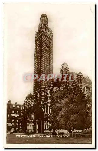 Grande Bretagne Grande Bretagne Ansichtskarte AK Londres London Westminster cathedrale