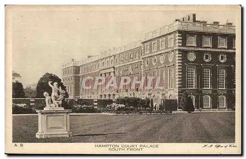 Grande Bretagne Great Britain Hampton Court Palace Cartes postales south front