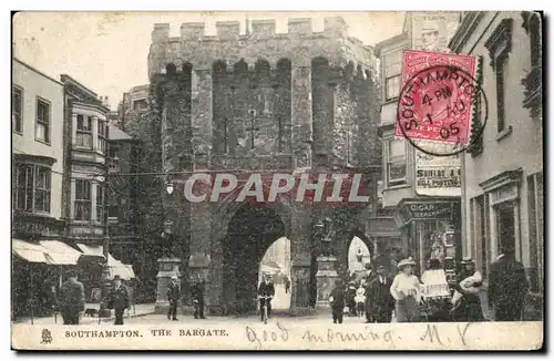 Grande Bretagne Great Britain Southampton Cartes postales The bargate