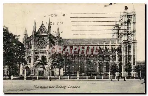Grande Bretagne Great BRitain Ansichtskarte AK Westminster Abbey London Londres