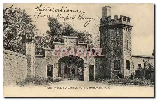 Cartes postales Entrance to castle point Hoboken New Jersey