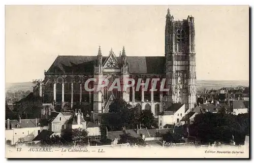 Auxerre Cartes postales La cathedrale