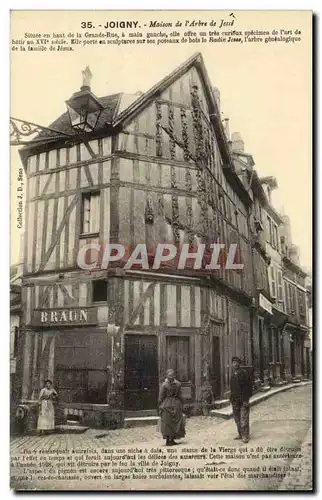 Joigny Cartes postales MAison de l&#39arbre de Jesse