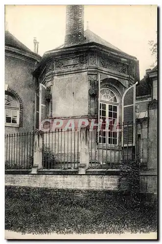 Joigny Ansichtskarte AK L&#39ancienne chapelle sepulcrale des Ferrand