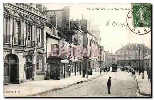 Troyes Ansichtskarte AK La rue Turenne