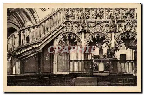 Troyes Ansichtskarte AK Le jube et l&#39eglise Sainte Madeleine